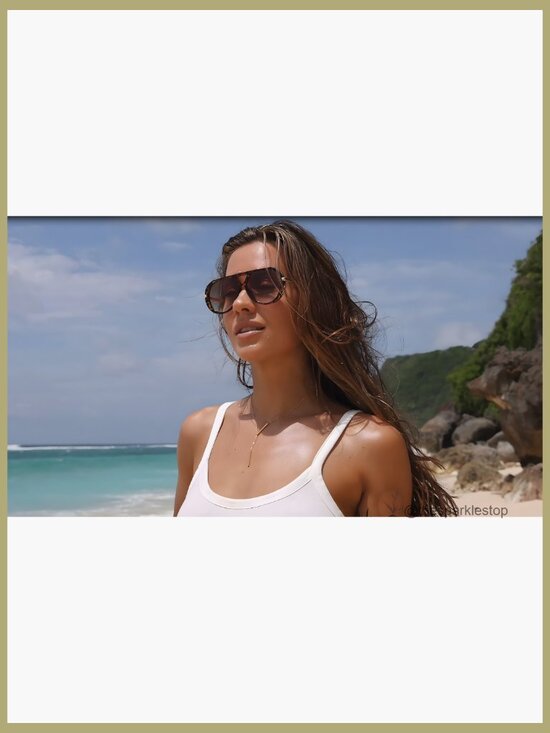 Retro Gold Aviator Sunglasses Metal Frame Large UV400 Protection